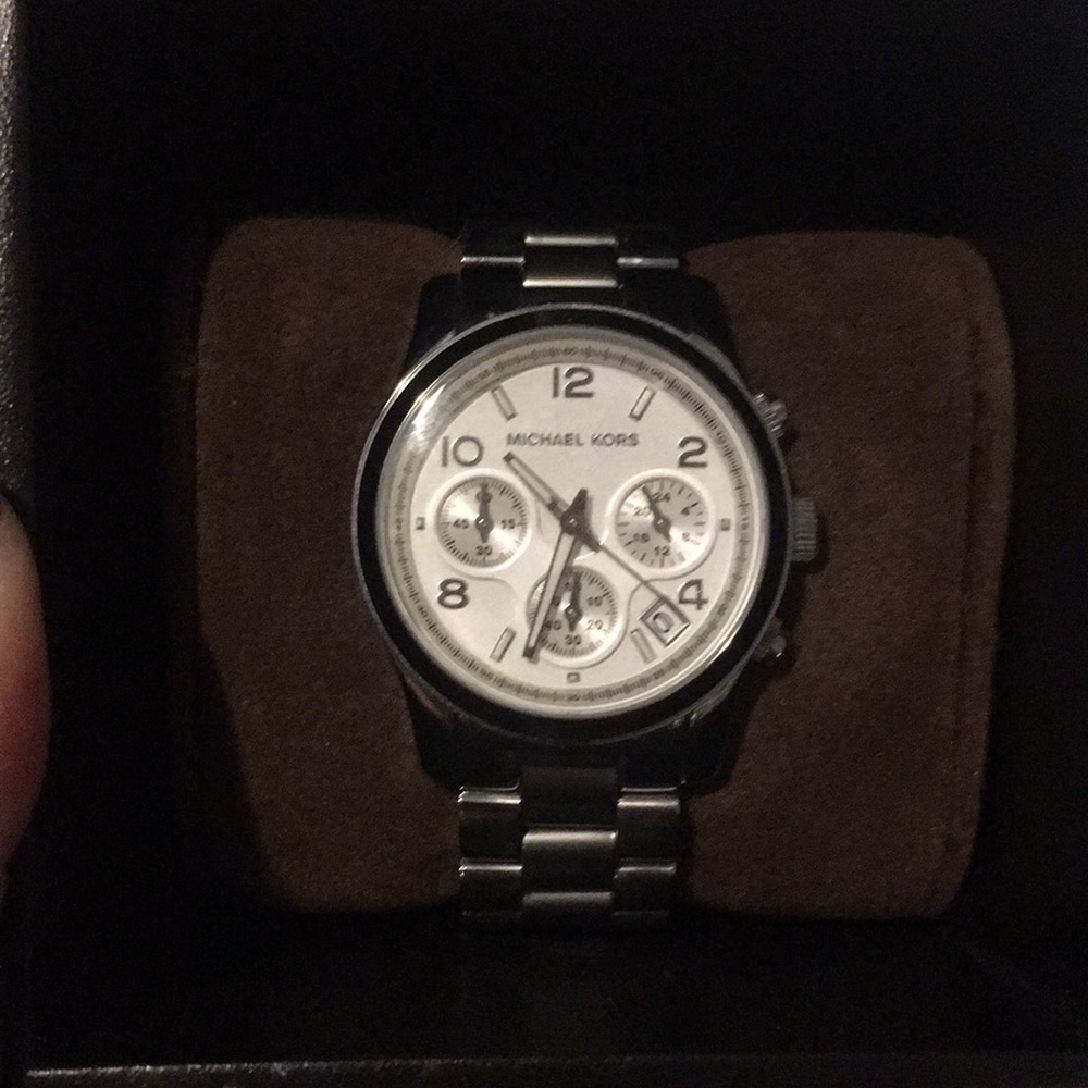 Michael Kors silver watch - never worn*